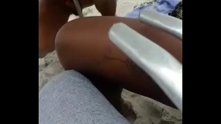 Casada na praia