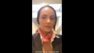 Austin wolf flight attendant video