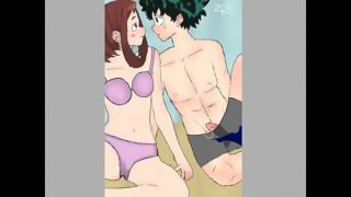 Deku fodemdo uraraka