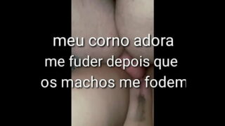 Sexo na frente do corno pitu pequeno