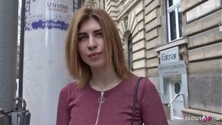 GERMAN SCOUT I SKINNY MILF DEEP ANAL I CHEATING BOYFRIEND AT STREET CASTING