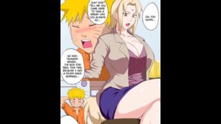 Naruto come Tsunade com tesão