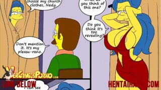 Os simpsons fazendo sexo