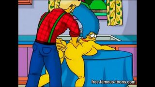 Simpsons marge hentai