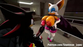 Sonic pelado fazendo sexo