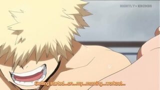 Bakugou fudendo uraraka