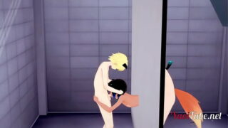 Sexo anal gay anime