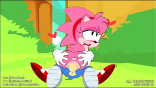 Sonic comendo o cuzao da amy