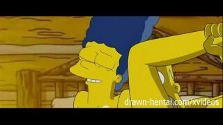 X videos em desenho lisa simpsons