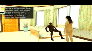 Homem tocando punheta no gta San andreas