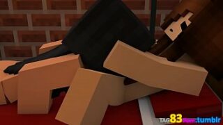 Jerking off Minecraft