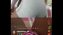 Veia xana cabeluuda magra