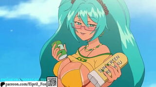 Miku brasileira se masturba